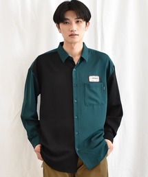 SPENDY'S Store | <(What it isNt)ART BY MARKGONZALES//ワット イット イズント マークゴンザレス>クレイジー切替ワークシャツ(シャツ/ブラウス)