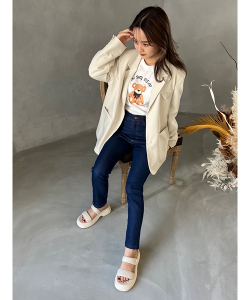 JUMELLE(ジュメロ)の「刺繍キルトサンダル(サンダル・レディース・アイボリー・SMALL/MEDIUM)」の9枚目の写真