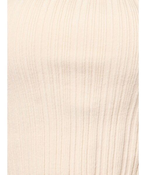 RESEXXY（リゼクシー）の「バスト切り替え2WAYニットトップス（ニット/セーター・レディース・ブラック/ベージュ/ピンク/ブルー/アイボリー・FREE）」の13枚目の写真