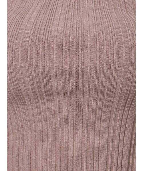 RESEXXY（リゼクシー）の「バスト切り替え2WAYニットトップス（ニット/セーター・レディース・ブラック/ベージュ/ピンク/ブルー/アイボリー・FREE）」の17枚目の写真