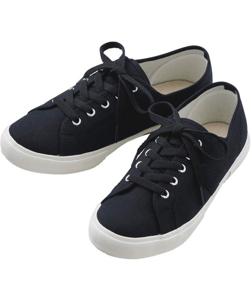 DAY CLOSET(デイ クローゼット)の「撥水加工ベーシックスニーカー(スニーカー・レディース・ホワイト/モカ/グレー/ネイビー/ブラック/ピンク・24.5cm/23.5cm/23.0cm/24.0cm/22.5cm/25.0cm)」の3枚目の写真