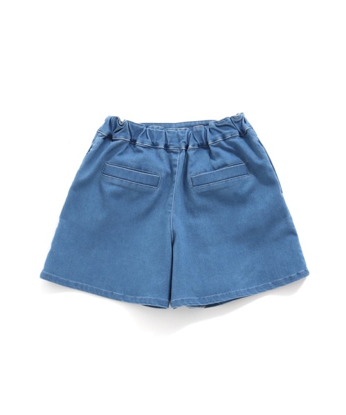SISTER JENNI(SISTER JENNI)の「ラップ風デニムショーパン(デニムパンツ・キッズ・ブルー/サックスブルー・130cm/140cm/150cm/160cm)」の7枚目の写真