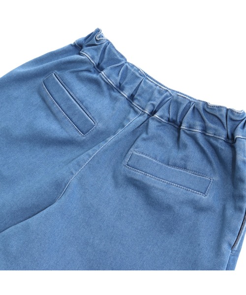 SISTER JENNI(SISTER JENNI)の「ラップ風デニムショーパン(デニムパンツ・キッズ・ブルー/サックスブルー・130cm/140cm/150cm/160cm)」の14枚目の写真
