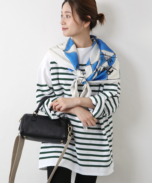 ORCIVAL（オーシバル）の「【ORCIVAL / オーシバル】 RACHEL：カットソー（Tシャツ/カットソー・レディース・グリーン/ブルー/ネイビー・8）」の13枚目の写真