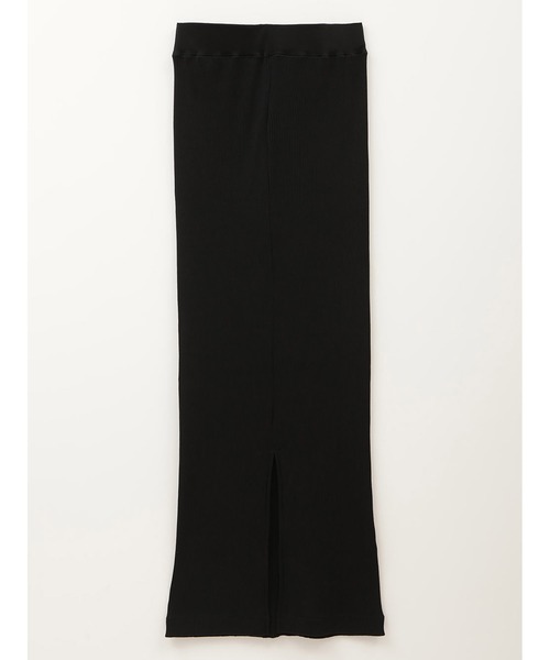 enchainement（アンシェヌマン）の「Ribbed Skirt（スカート・レディース・ブラック/チャコールグレー・2/1）」の18枚目の写真