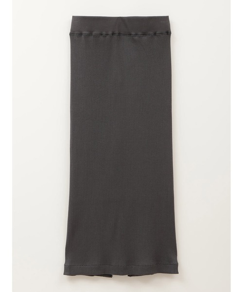 enchainement（アンシェヌマン）の「Ribbed Skirt（スカート・レディース・ブラック/チャコールグレー・2/1）」の12枚目の写真