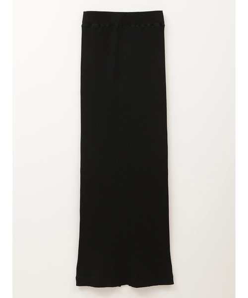 enchainement（アンシェヌマン）の「Ribbed Skirt（スカート・レディース・ブラック/チャコールグレー・2/1）」の19枚目の写真