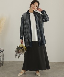 ElegChic（エレグシック）の「裏起毛フレアスカート（スカート・レディース）」