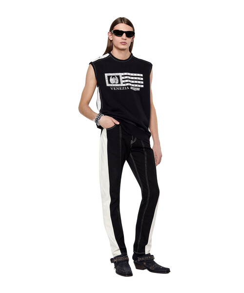 DIESEL（ディーゼル）の「メンズ スウェット ノースリーブ（スウェット 