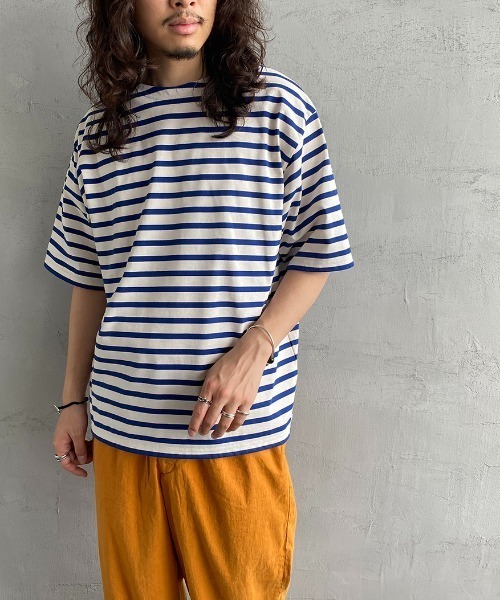 新品 オーシバル ORCIVAL 黒 ボートネックショートスリーブプルオーバー ORCIVAL tシャツ 「ORCIVAL/オーシバル」 ボートネック ショート