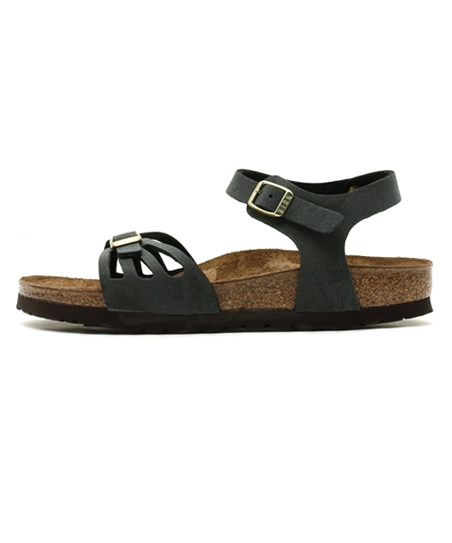 BIRKENSTOCK（ビルケンシュトック）の「■GLOW7月号掲載■BALI BFN Chacoal(WOMEN)（サンダル・レディース・チャコールグレー・35/38/40/37/39/36）」の2枚目の写真