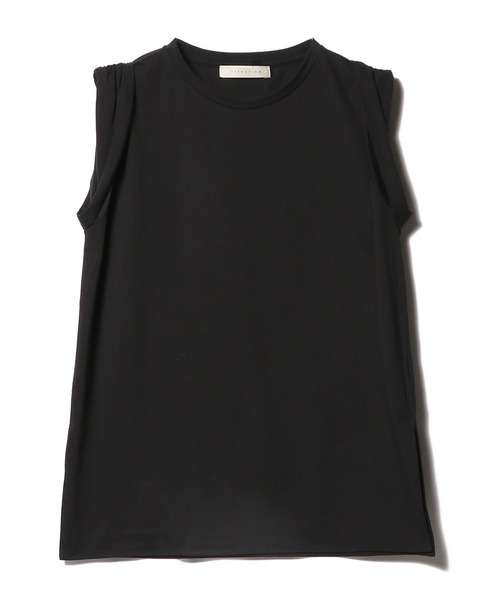 ESTNATION - ☆ ESTNATION / コットンシルク ノースリーブ カットソー 完売品 ☆ ESTNATION（エストネーション）の「ESTNATION / コットンシルク