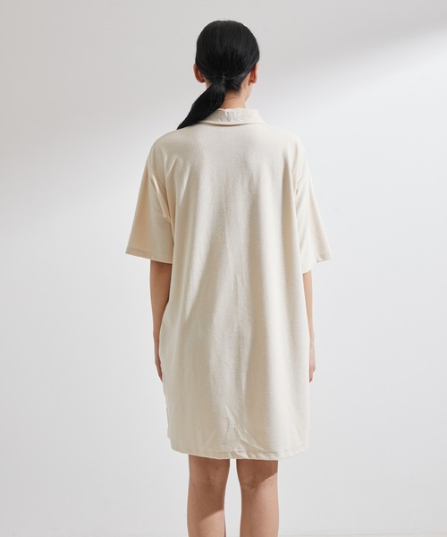 NERGY（ナージー）の「パイルミニワンピース（ワンピース・レディース・ブルー/ネイビー/キナリ・FREE）」の15枚目の写真