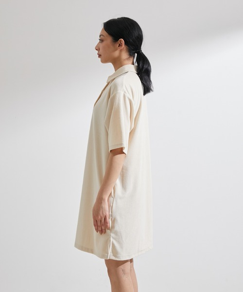 NERGY（ナージー）の「パイルミニワンピース（ワンピース・レディース・ブルー/ネイビー/キナリ・FREE）」の14枚目の写真