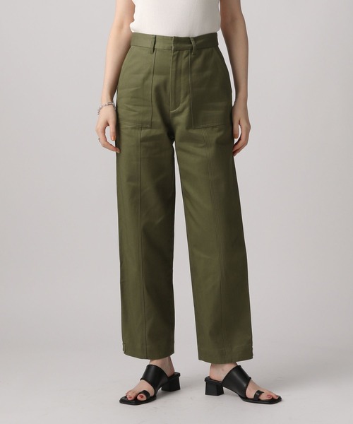 A part by（アパートバイ）の「2WAYミリタリースソベルトパンツ　281567（カーゴパンツ・レディース・カーキ/アイボリー/キャメル・MEDIUM/LARGE）」の5枚目の写真