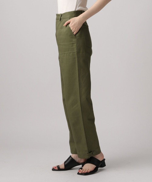 A part by（アパートバイ）の「2WAYミリタリースソベルトパンツ　281567（カーゴパンツ・レディース・カーキ/アイボリー/キャメル・MEDIUM/LARGE）」の22枚目の写真