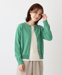 UV MVS加工ベーシックカーディガン