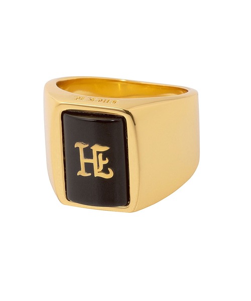 HUF（ハフ）の「BLACKLETTER GOLD RING / HUF リング 指輪（リング