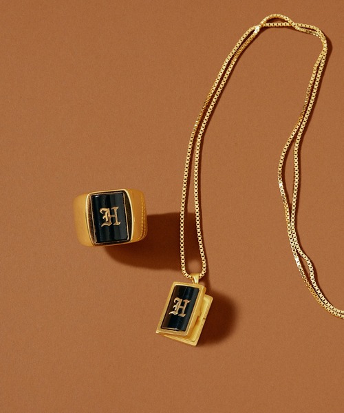 完売品 希少 BLACKLETTER GOLD RING HUF リング 指輪 BLACKLETTER-