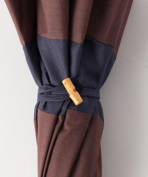 BEAUTY&YOUTH UNITED ARROWS（ビューティーアンドユースユナイテッドアローズ）の「パネルカラー アンブレラ/日傘（長傘・レディース・ブラウン/ライム・FREE）」の8枚目の写真