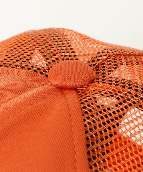 ikka(イッカ)の「【キッズ】ロゴモチーフ刺繍メッシュキャップ(キャップ・キッズ・ブラック/オレンジ・FREE)」の10枚目の写真