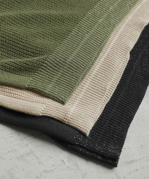 Bou Jeloud(ブージュルード)の「麻混裾ラメ片畦ニットプルオーバー(ニット/セーター・レディース・ブラック/カーキ/グレー系その他・FREE)」の19枚目の写真