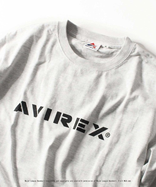 AVIREX（アヴィレックス）の「【WEB&DEPOT限定】MLB×AVIREXドジャース Tシャツ/Dodgers T-SHIRT（Tシャツ/カットソー・レディース・ライトグレー/ブラック/ダークグリーン・MEDIUM/LARGE/X-LARGE）」の6枚目の写真