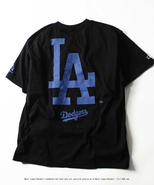 AVIREX（アヴィレックス）の「【WEB&DEPOT限定】MLB×AVIREXドジャース Tシャツ/Dodgers T-SHIRT（Tシャツ/カットソー・レディース・ライトグレー/ブラック/ダークグリーン・MEDIUM/LARGE/X-LARGE）」の13枚目の写真