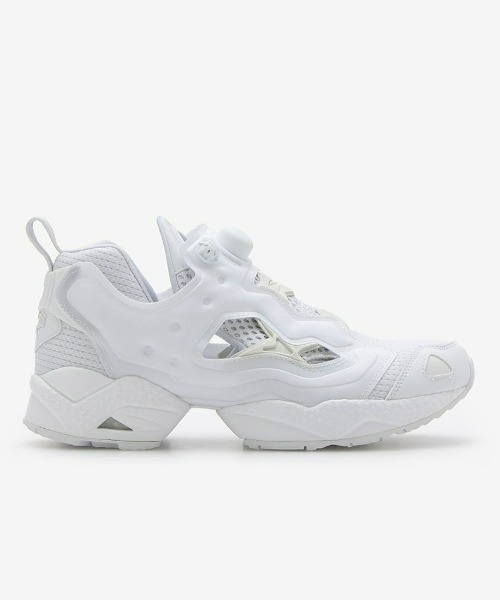 Reebok(リーボック)の「インスタ ポンプフューリー 95 / INSTAPUMP FURY 95(スニーカー・メンズ・ホワイト系その他/ブラック/ホワイト/サンドベージュ/ブラック系その他/ホワイト系その他2/ベージュ/ブラック系その他2/ブラック×ベージュ/ブラック×ブラック/ホワイト×ホワイト/レッド/ブラウン系その他/ホワイト系その他3/ストーン/Black・27.5cm/29.0cm/26.5cm/23.0cm/28.0cm/24.5cm/24.0cm/26.0cm/25.5cm/23.5cm/27.0cm/25.0cm/28.5cm/22.0cm/30.0cm/24.5㎝/23.5㎝/29.5cm/30cm/31cm)」の22枚目の写真