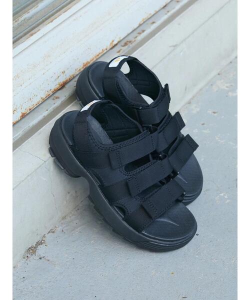 CRAFT STANDARD BOUTIQUE（クラフトスタンダードブティック）の「GRAND COLONYサンダル　＊（サンダル・レディース・ブラック・M/L）」の7枚目の写真