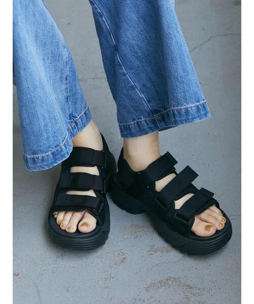 CRAFT STANDARD BOUTIQUE（クラフトスタンダードブティック）の「GRAND COLONYサンダル　＊（サンダル・レディース・ブラック・M/L）」の8枚目の写真