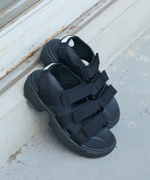 CRAFT STANDARD BOUTIQUE（クラフトスタンダードブティック）の「GRAND COLONYサンダル　＊（サンダル・レディース・ブラック・M/L）」の2枚目の写真