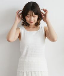 RETRO GIRL | カップツキシャーリングタンク(タンクトップ)