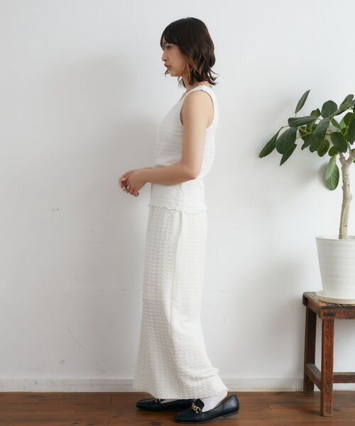 RETRO GIRL（レトロガール）の「カップツキシャーリングタンク（タンクトップ・レディース・グリーン/ライトピンク/オフホワイト/ブラック/ブルー/ライトグリーン・FREE/MEDIUM/LARGE）」の22枚目の写真