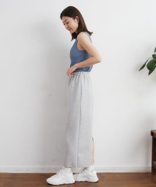 RETRO GIRL（レトロガール）の「カップツキシャーリングタンク（タンクトップ・レディース・グリーン/ライトピンク/オフホワイト/ブラック/ブルー/ライトグリーン・FREE/MEDIUM/LARGE）」の9枚目の写真