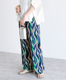 reca | ウェーブ柄プリーツパンツ(その他パンツ)