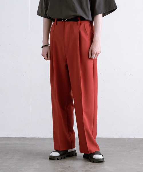 EDDEN ELLEN(エデンエレン)の「【EDDEN ELLEN】ワンタックフルレングスカラーパンツ(その他パンツ・メンズ・ホワイト/レッド/ブルー/グリーン・SMALL/MEDIUM/LARGE/X-SMALL)」の13枚目の写真