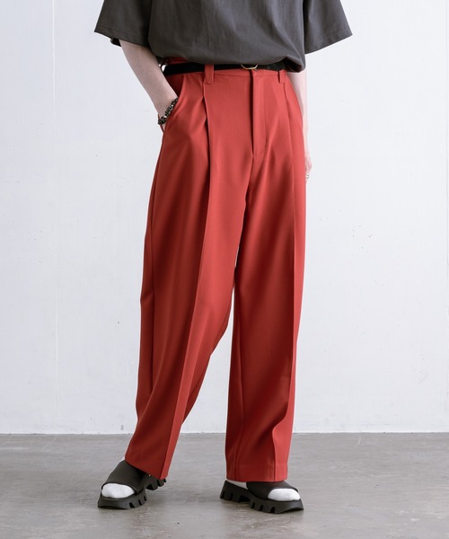 EDDEN ELLEN(エデンエレン)の「【EDDEN ELLEN】ワンタックフルレングスカラーパンツ(その他パンツ・メンズ・ホワイト/レッド/ブルー/グリーン・SMALL/MEDIUM/LARGE/X-SMALL)」の14枚目の写真