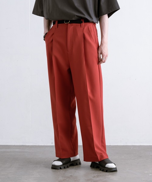 EDDEN ELLEN(エデンエレン)の「【EDDEN ELLEN】ワンタックフルレングスカラーパンツ(その他パンツ・メンズ・ホワイト/レッド/ブルー/グリーン・SMALL/MEDIUM/LARGE/X-SMALL)」の15枚目の写真