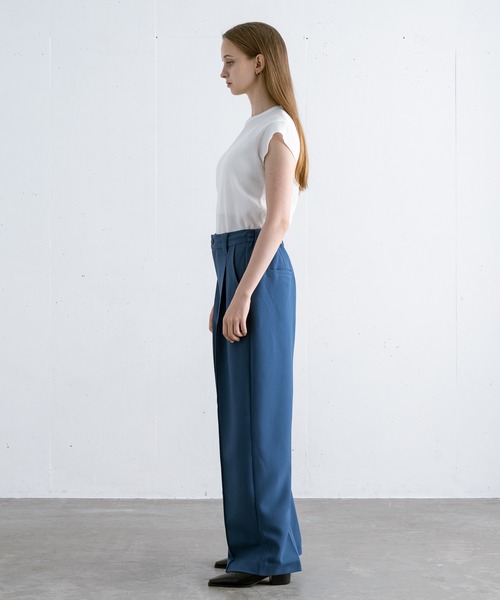 EDDEN ELLEN(エデンエレン)の「【EDDEN ELLEN】ワンタックフルレングスカラーパンツ(その他パンツ・メンズ・ホワイト/レッド/ブルー/グリーン・SMALL/MEDIUM/LARGE/X-SMALL)」の5枚目の写真