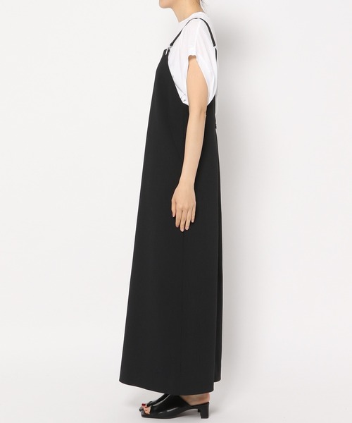 yuw(ユウ)の「キルトサスペンダージャンスカ 349521(ジャンパースカート・レディース・アイボリー/ブラック・FREE)」の11枚目の写真