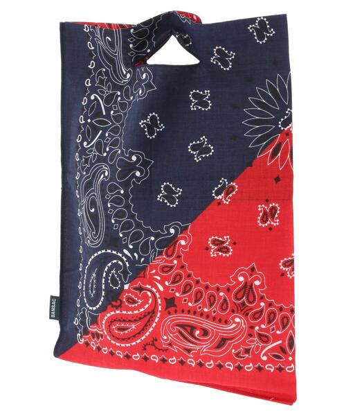 CRAFT STANDARD BOUTIQUE（クラフトスタンダードブティック）の「【WEB限定】BANSAC 2トーンカラーバンダナバッグ　＊（ハンドバッグ・レディース・A/B・FREE）」の13枚目の写真