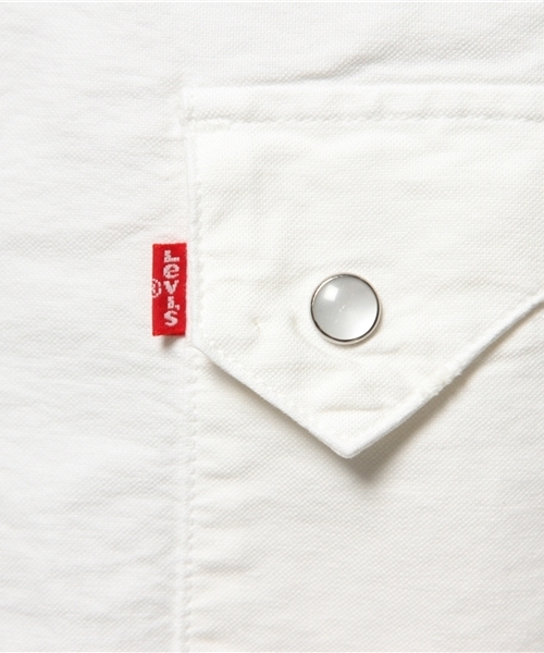 Levi's（リーバイス）の「ソウトゥースウエスタンシャツ/MADE IN JAPAN（シャツ/ブラウス・メンズ・ホワイト・SMALL/MEDIUM）」の8枚目の写真