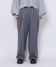 Figments | タックワイドスラックス(その他パンツ)