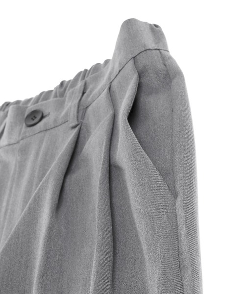 Figments（フィグメンツ）の「タックワイドスラックス（その他パンツ・メンズ・ブラック/グレー・MEDIUM/LARGE）」の5枚目の写真