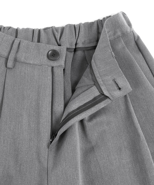 Figments（フィグメンツ）の「タックワイドスラックス（その他パンツ・メンズ・ブラック/グレー・MEDIUM/LARGE）」の7枚目の写真