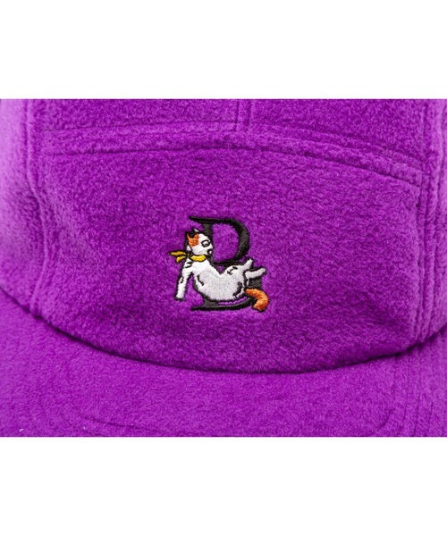 And A(アンドエー)の「AlexanderLeeChang アレキサンダーリーチャン / BLC FLEECE CAP B-CAT 刺繍 フリース ジェットキャップ / BC052201(キャップ・メンズ・ブラック/オリーブ/パープル・ONE SIZE)」の13枚目の写真