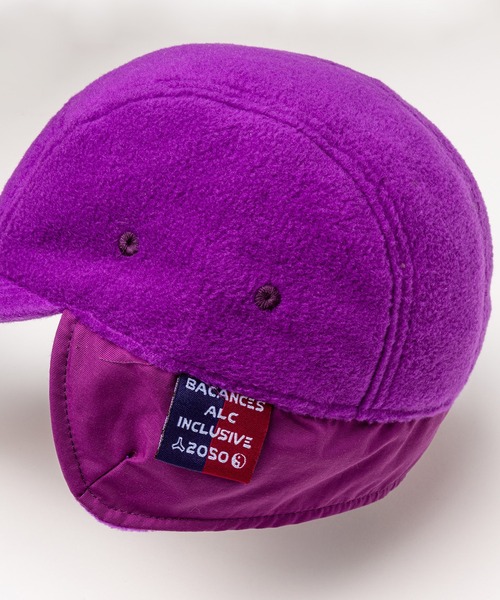 And A(アンドエー)の「AlexanderLeeChang アレキサンダーリーチャン / BLC FLEECE CAP B-CAT 刺繍 フリース ジェットキャップ / BC052201(キャップ・メンズ・ブラック/オリーブ/パープル・ONE SIZE)」の17枚目の写真