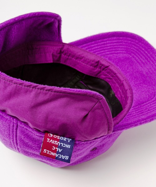 And A(アンドエー)の「AlexanderLeeChang アレキサンダーリーチャン / BLC FLEECE CAP B-CAT 刺繍 フリース ジェットキャップ / BC052201(キャップ・メンズ・ブラック/オリーブ/パープル・ONE SIZE)」の18枚目の写真