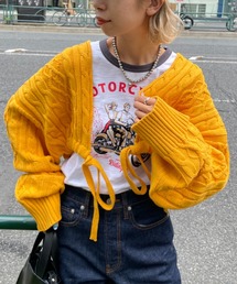 CIAOPANIC | 2wayケーブル編みクロップドカーディガン(カーディガン/ボレロ)